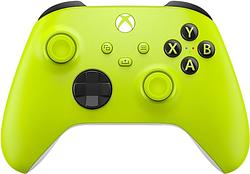 Foto van Microsoft xbox wireless controller electric volt geel, groen