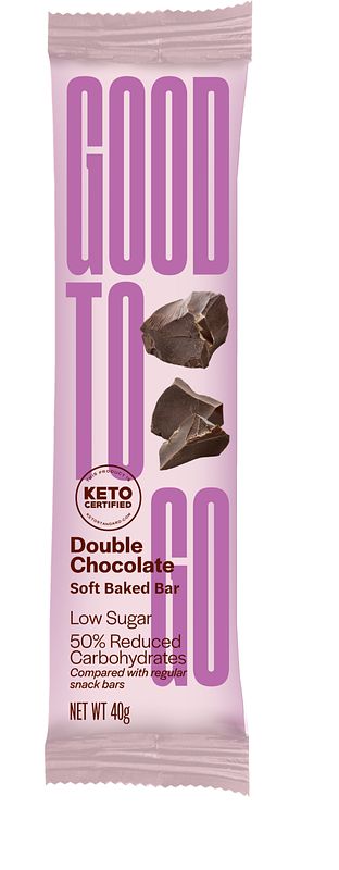 Foto van Goodtogo double chocolate snackreep