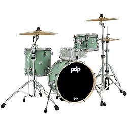 Foto van Pdp drums pd805402 concept maple finish ply satin seafoam 3d. shellset