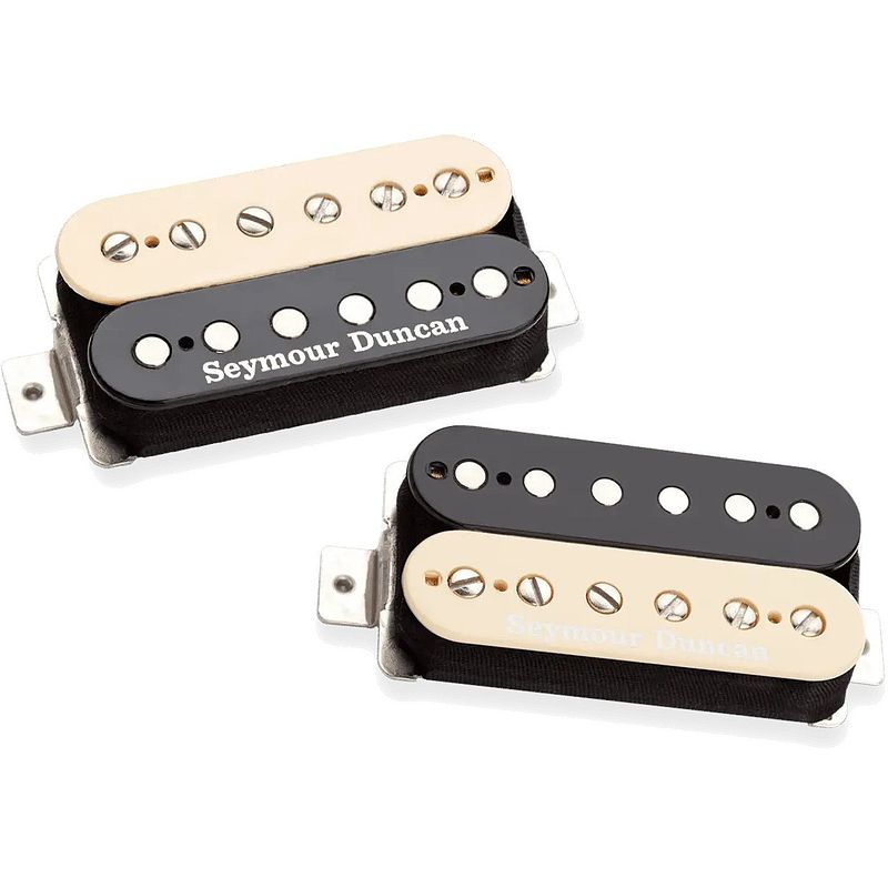 Foto van Seymour duncan hot rodded humbucker set zebra gitaarelementen (set van 2)