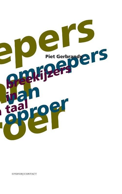 Foto van Omroepers van oproer - piet gerbrandy - ebook (9789025433024)