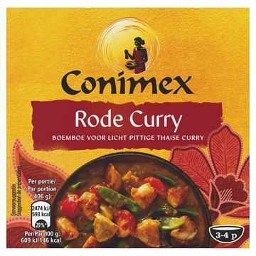 Foto van Conimex boemboe rode curry 90g bij jumbo