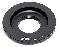 Foto van Kiwi photo lens mount adapter camera c-em