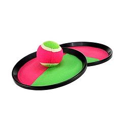Foto van Toi-toys vangspel klittenband groen/roze 18 cm