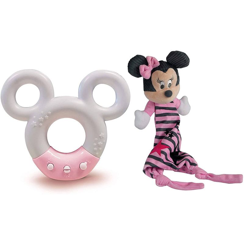 Foto van Clementoni nachtlamp baby minnie 7 x 32 x 22 cm wit/roze