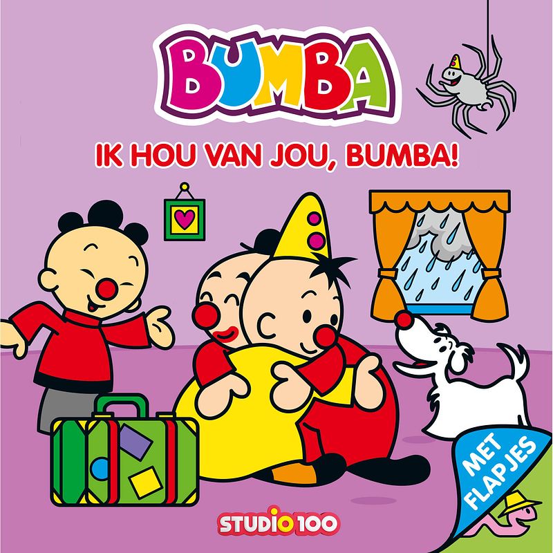 Foto van Bumba kartonboek met flapjes - ik hou van jou