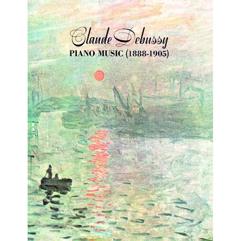 Foto van Hal leonard claude debussy piano music 1888 - 1905