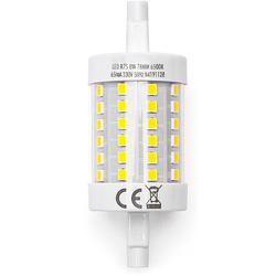 Foto van Led lamp - aigi trunka - r7s fitting - 8w - helder/koud wit 6500k - glas