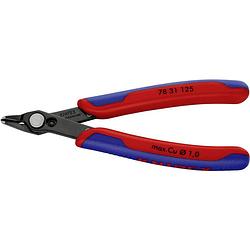 Foto van Knipex super-knips 78 31 125 elektronica en fijnmechanica printtang zonder facet 125 mm