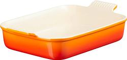 Foto van Le creuset ovenschaal 32 cm oranje