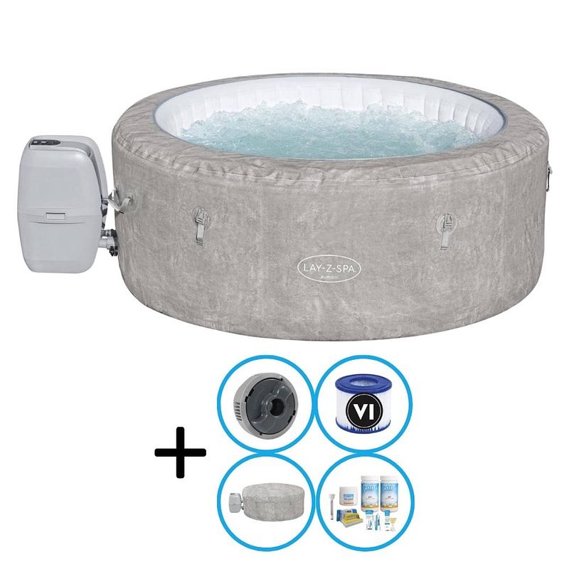 Foto van Bestway - jacuzzi - lay-z-spa - zurich - inclusief onderhoudspakket