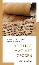 Foto van De tekst mag het zeggen - joep dubbink - ebook (9789043534741)