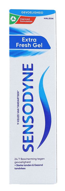 Foto van Sensodyne extra fresh gel tandpasta