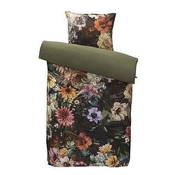 Foto van At home by beddinghouse dekbedovertrek forever flowers - groen - 140x200/220 cm - leen bakker