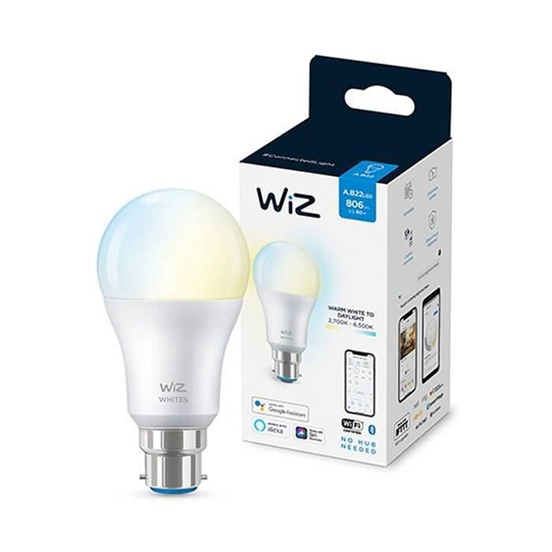 Foto van Wiz connected bulb wit variabel b22 60w