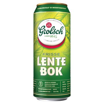 Foto van 2e halve prijs | grolsch frisse lentebok blik 50cl aanbieding bij jumbo