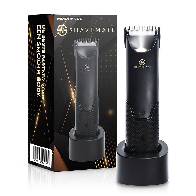 Foto van Shavemate 5-in-1 body groomer mannen - heren body trimmer - multi groomer - schaamhaar scheerapparaat