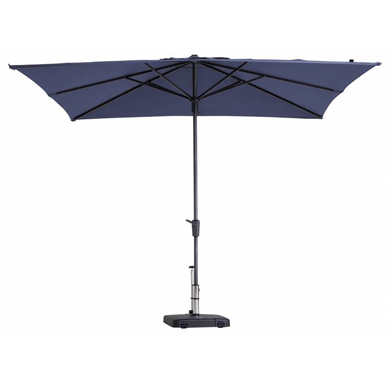 Foto van Stokparasol syros 280 x 280 cm safier blue