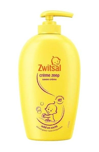 Foto van Zwitsal - zeep creme - 250ml - met pompje