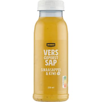 Foto van Jumbo vers sap sinaasappel & kiwi 250ml