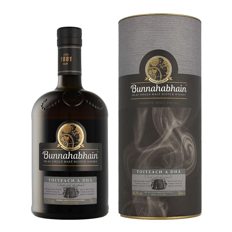 Foto van Bunnahabhain toiteach a dha 70cl whisky + giftbox