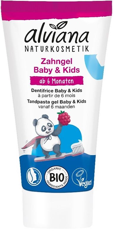 Foto van Alviana tandpasta gel baby & kids