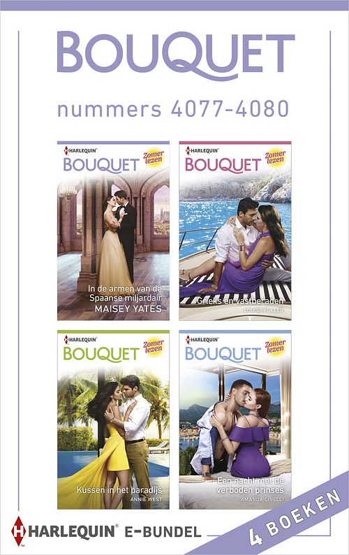 Foto van Bouquet e-bundel nummers 4077 - 4080 - amanda cinelli - ebook (9789402541755)