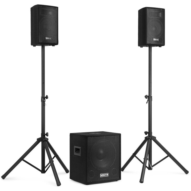 Foto van Vonyx vx0812bt 2.1 actieve speakerset