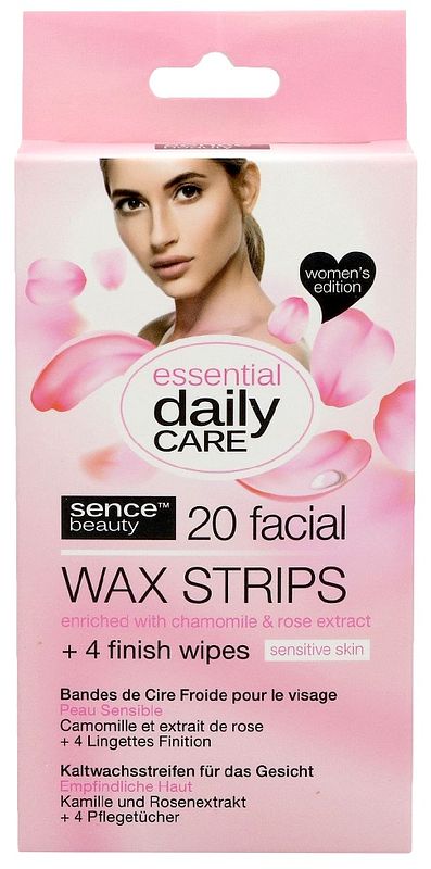 Foto van Sencebeauty wax strips gezicht