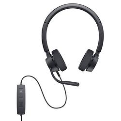 Foto van Dell dell pro stereo headset - wh3022 on ear headset zwart