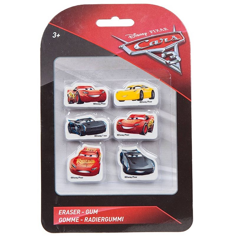 Foto van Disney cars 3 gummenset 6-delig 4 cm