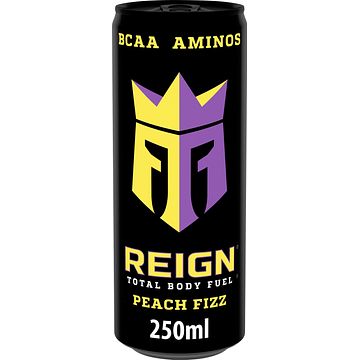 Foto van Reign energy peach fizz 250ml bij jumbo