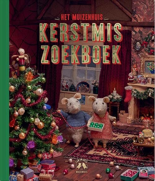 Foto van Het muizenhuis kerstmis zoekboek - karina schaapman - hardcover (9789083200033)