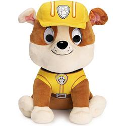 Foto van Nickelodeon knuffel paw patrol rubble 23 cm pluche geel