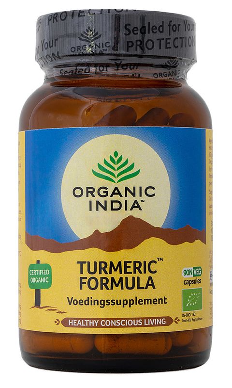 Foto van Organic india turmeric formula capsules