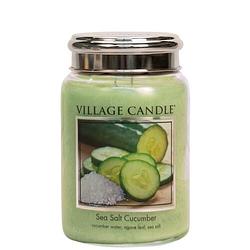 Foto van Village candle seasalt/cumcumber 262 gram