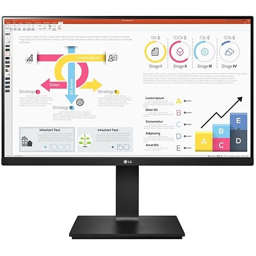 Foto van Lg qhd monitor 24qp750