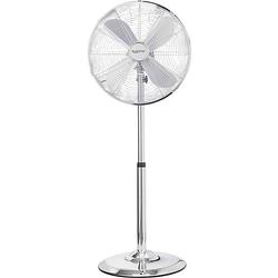 Foto van Sygonix staande ventilator 50 w (b x h) 44.5 cm x 120 cm zilver