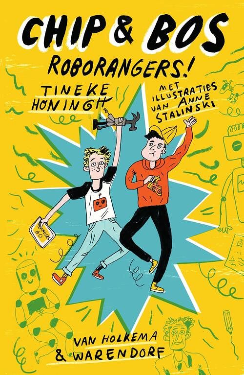 Foto van Roborangers! - tineke honingh - ebook (9789000373499)