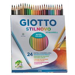 Foto van Giotto hanging box of 24 colouring pencils giotto stilnovo acquarell