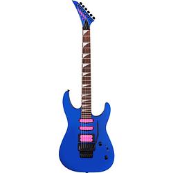 Foto van Jackson x series dinky dk3xr hss cobalt blue elektrische gitaar met floyd rose