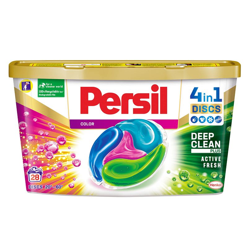 Foto van Persil discs color 28 wasbeurten