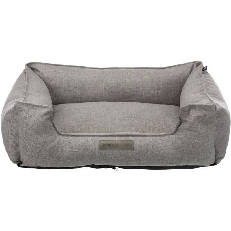 Foto van Trixie bed talis - 100 x 70 cm - grijs - voor hond