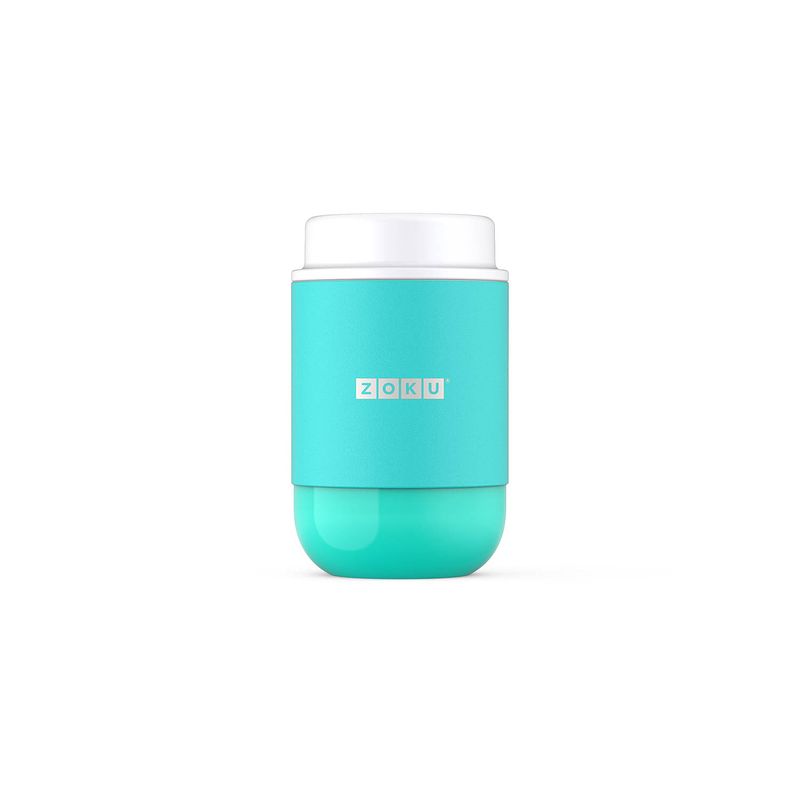 Foto van Zoku voedselcontainer neat stack 475 ml rvs blauw