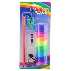 Foto van Danslint regenboog 120 cm - turnlint in verschillende kleuren - gymnastiek speelgoed