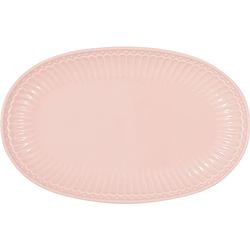 Foto van Greengate biscuit bord (serveerbord) alice pale pink (23.5 x 14.5 cm)