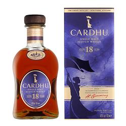 Foto van Cardhu 18 years whisky + giftbox