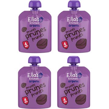 Foto van Ella'ss kitchen pruimen 4+ biologisch 4 x 70g bij jumbo