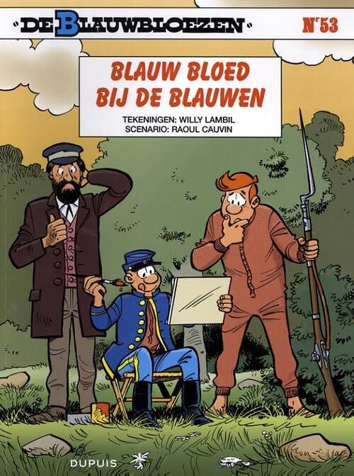 Foto van De blauwbloezen - 53 - blauw bloed bij de blauwen - raoul cauvin - paperback (9789031429974)