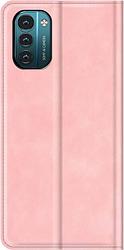 Foto van Just in case wallet magnetic nokia g11 / g21 book case roze